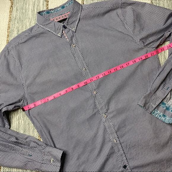 Tranquility Mayhem Stretch Slim Fit Men’s Shirt Size Medium - Picture 5 of 8